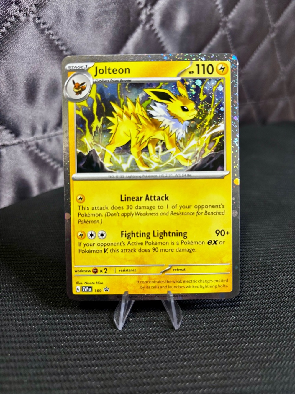 Jolteon - 169 (Cosmos Holo) 169 Sv: Scarlet & Violet Promo Cards Holo